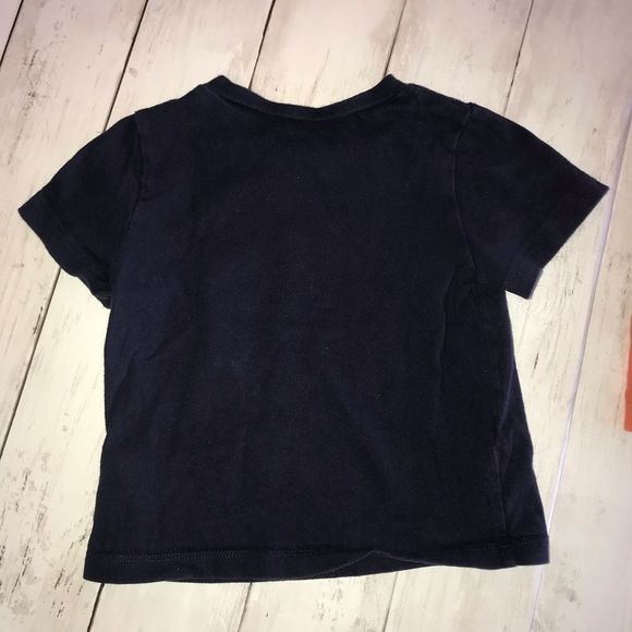Baby gap let’s go play tshirt stripe long sleeve - Picture 6 of 7